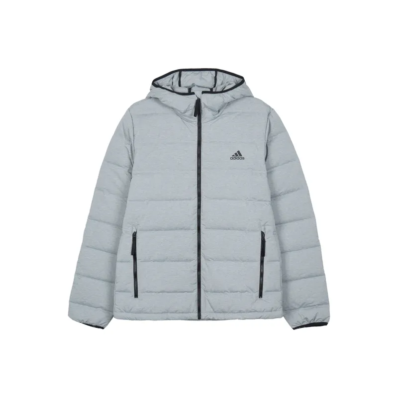 Adidas Down Jacket Men's Silver Gray-0