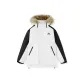 White (Fur Collar Style)