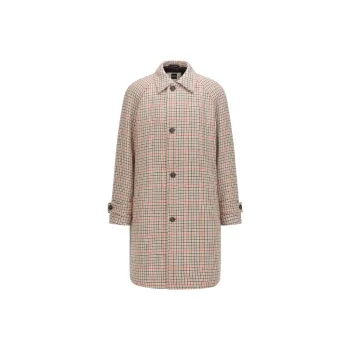 HUGO BOSS Coats Men Brown