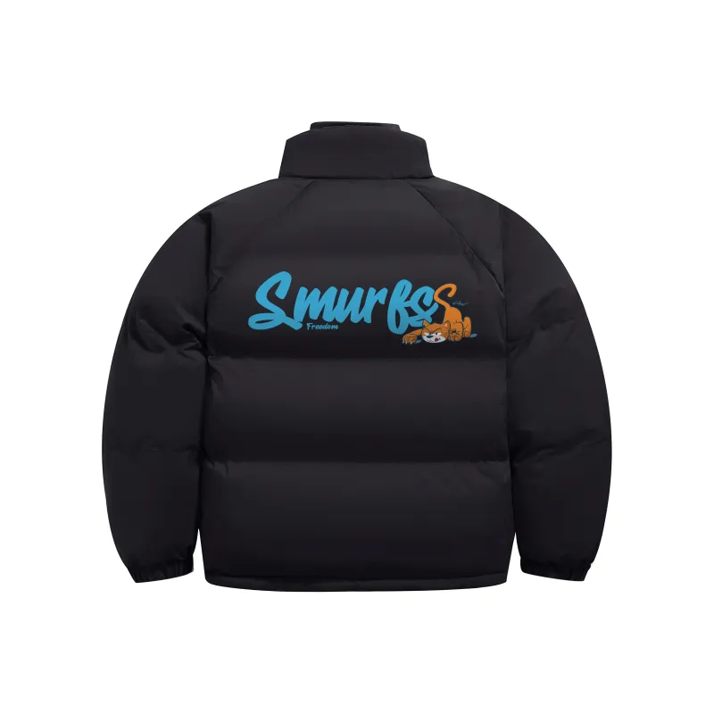 The Smurfs Puffer Jacket Unisex-0