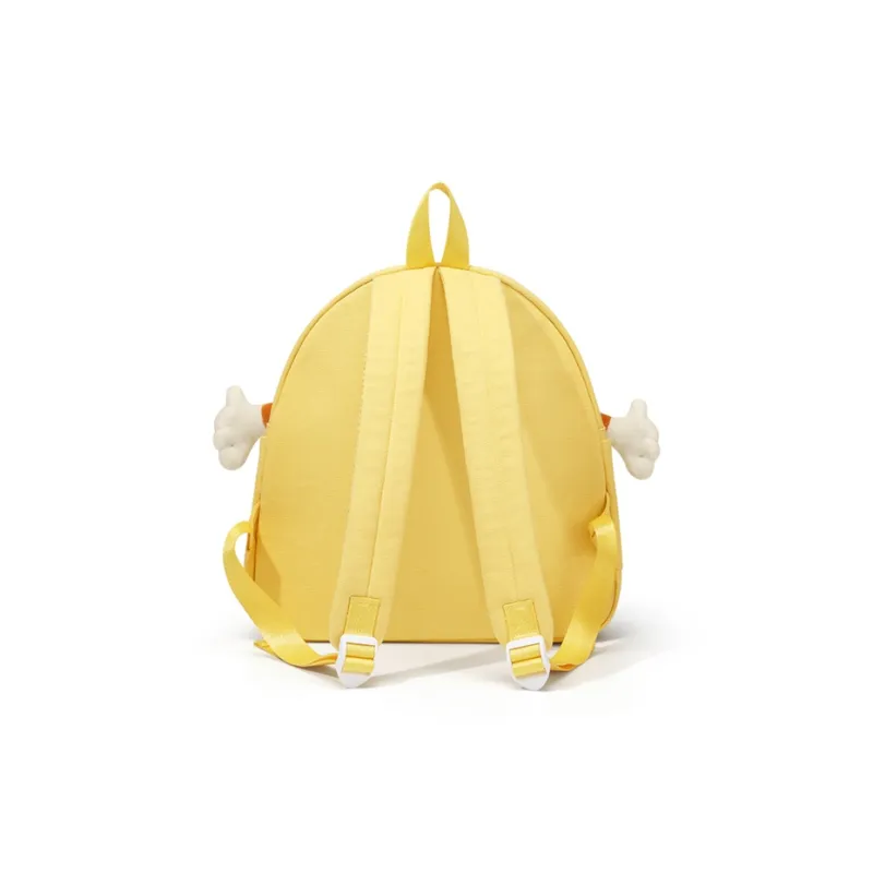 CinvaiKrose Fabric Backpack For Elementary School Students Small Size Women's Ginger Yellow-2