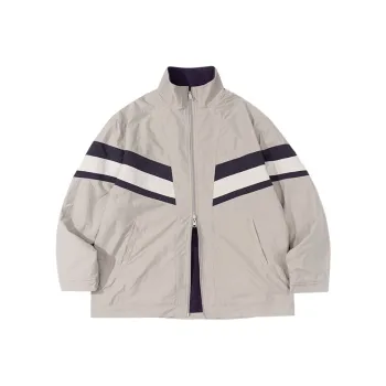 LR MADE Loose Fit Thickened And Fleece Lined Reversible Jacket Unisex