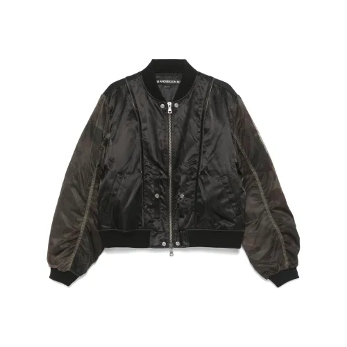 ANDERSSON BELL Mesh sleeve Bomber Jacket
