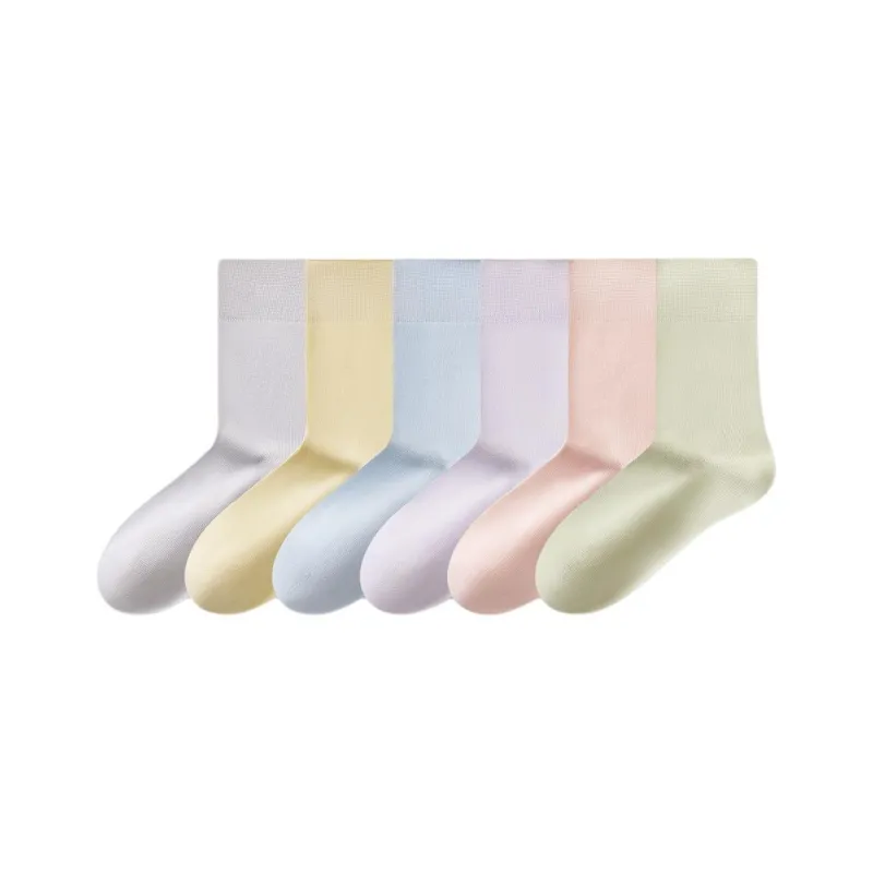 Temooues Mid Calf Socks Women's Combo Set-13