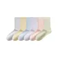 [6 Pack/7A Antibacterial]Light Gray+Light Yellow+Light Blue+Light Purple+Light Pink+Light Green