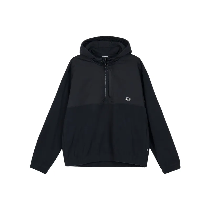 Nike Velvet Jackets Men Black-0
