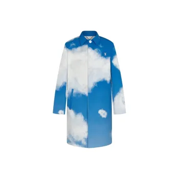 LOUIS VUITTON New Quarterly Products Of LV Coats Men's Blue