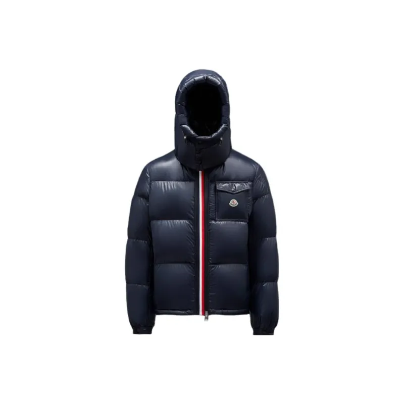 Moncler Montbeliard Series Down Jacket Men's Marine Blue-0