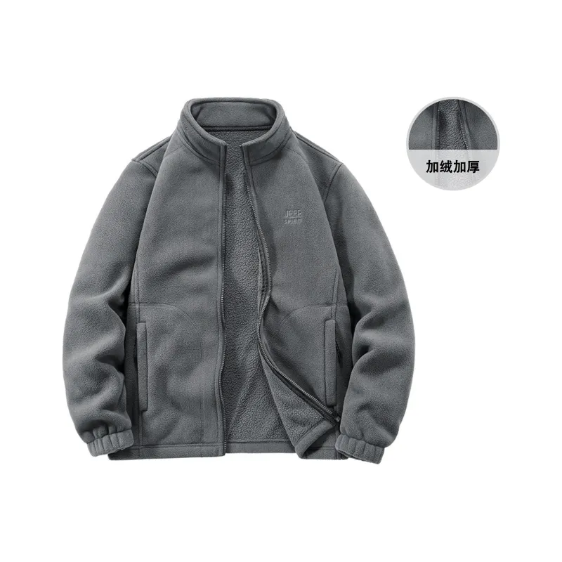 JEEP SPIRIT Velvet Jackets Unisex-6