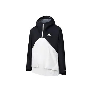 Anta Variety Training Collection Windbreaker Jacket Unisex Basic Black/Vanilla Ecru