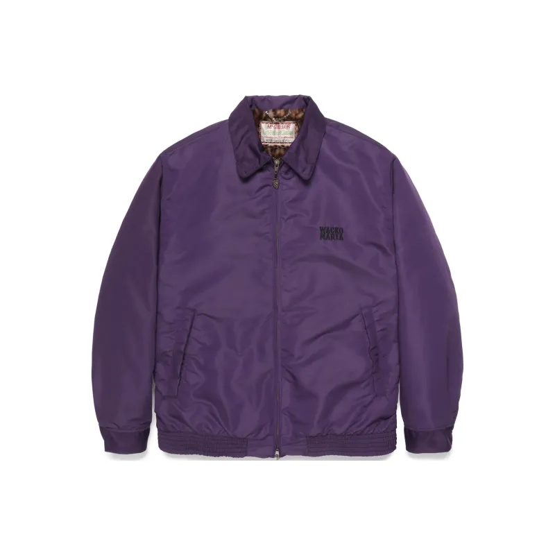 WACKO MARIA FW24 MCGREGOR Jacket Unisex Purple-0