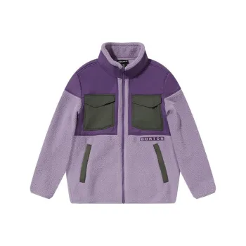 BURTON BASIC Velvet feel Coat Unisex Purple