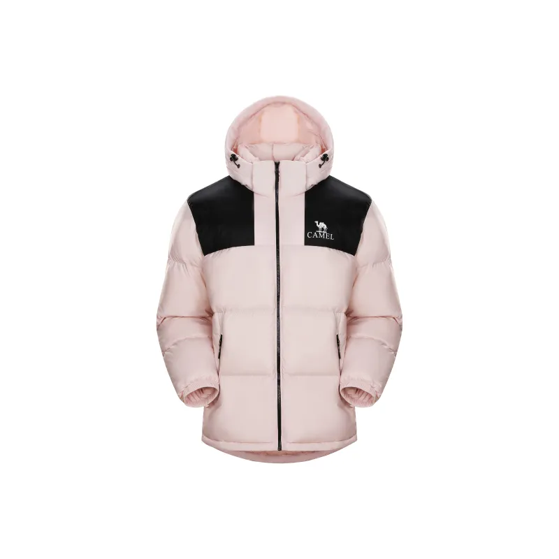 CAMEL Warm Fleece Series Down Jacket Unisex-7
