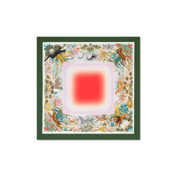 GUCCI Silk Scarves Women's Multicolor
