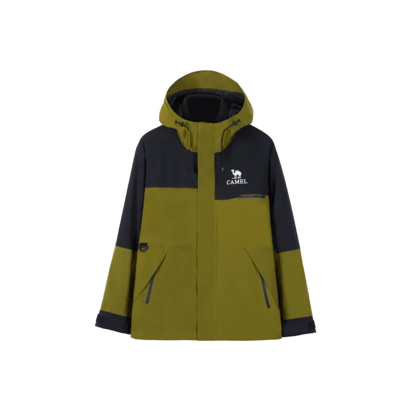 CAMEL All weather Windbreaker Jacket Unisex-13