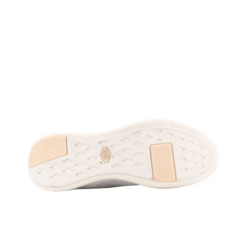Palladium Pallanova Anti Slip Wear Resistant Low Top Casual Shoes Women's Beige-5