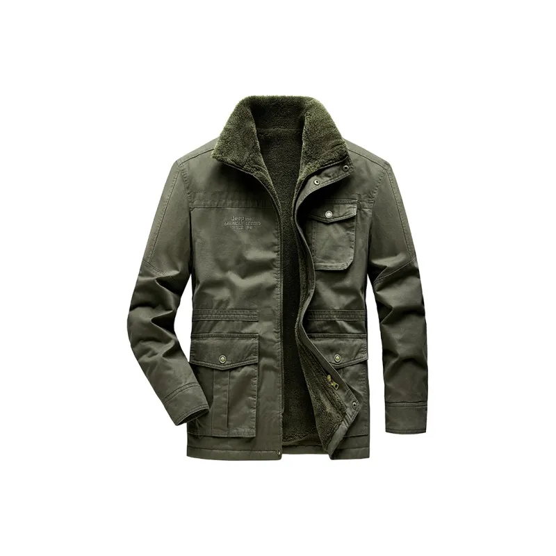 JEEP SPIRIT Jackets & Coats Men's Khaki-13