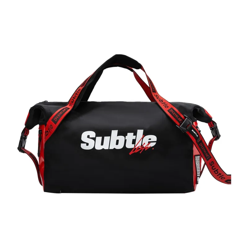 Subtle PVC Gym Bag Tubas Unisex Black Red/Yellow Blue/Green Brown-0