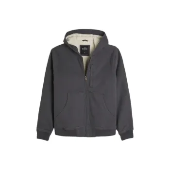 Hollister Jackets Coats Men's Gray