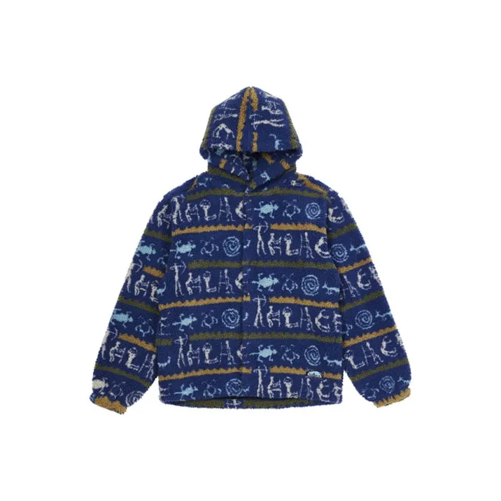 PALACE ULTIMO Series Velvet Jackets Unisex Indigo-0