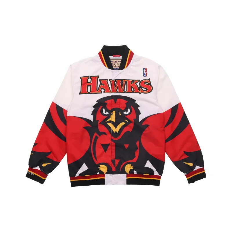 Mitchell Ness Atlanta Hawks 1995/96 Authentic Warm up Jacket-0