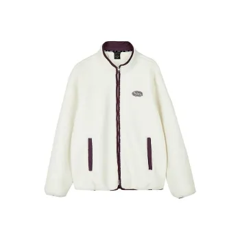 Skechers Velvet feel Coat Unisex Marshmallow White
