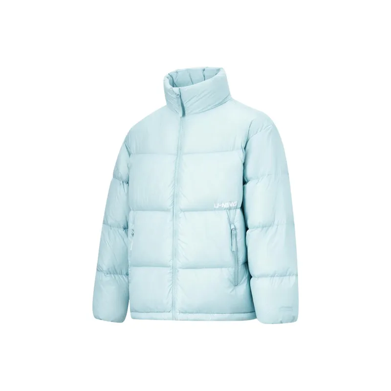LiNing Fondue Down Series Down Jacket Unisex Milk Blue-0