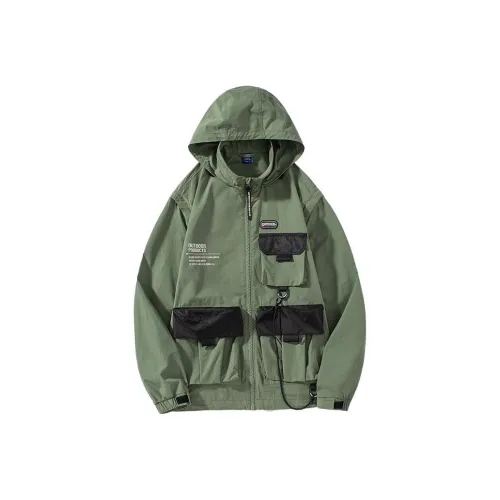 OUTDOOR PRODUCTS Jackets Men Microwave Green