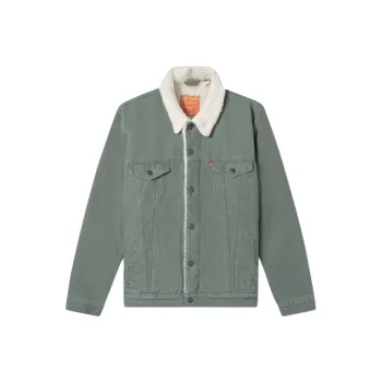 Levis Velvet Jackets Men Green