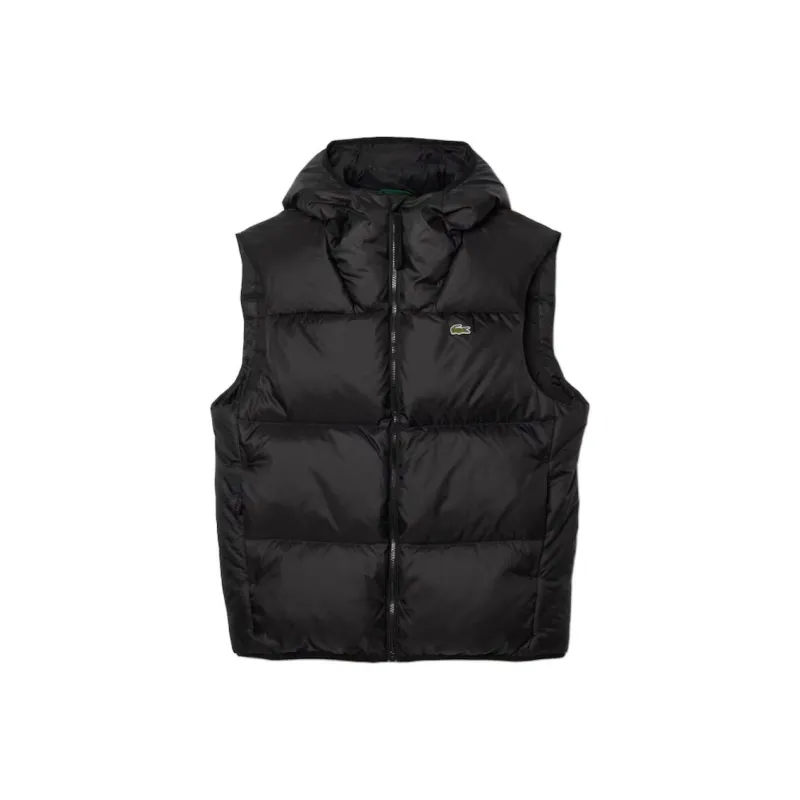 LACOSTE Hooded Puffer Vest Jacket-0