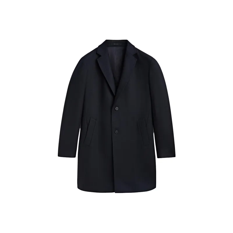 Massimo Dutti Coats Men Navy Blue-0