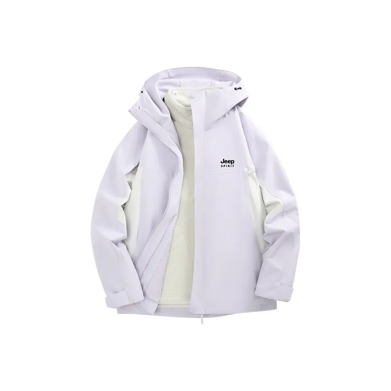 JEEP SPIRIT Outdoor Hiking Waterproof, Thermal, Water Repellent, Rainproof Windbreaker Jacket Unisex-7