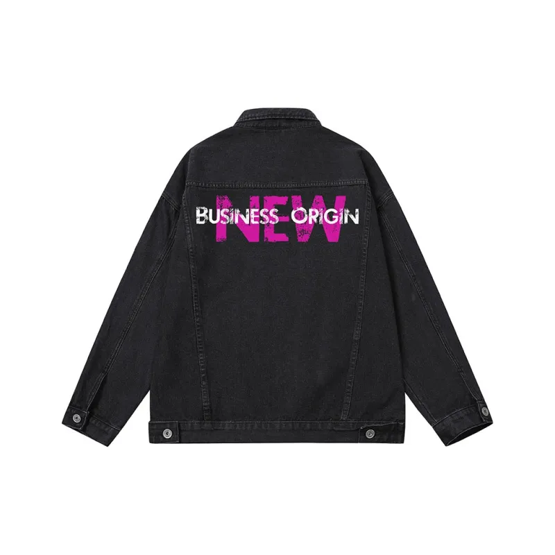 New Business Origin Denim Jacket Unisex-0