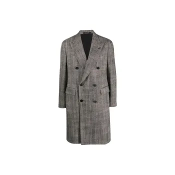 Tagliatore Flap Pocketed Double Breasted Coat