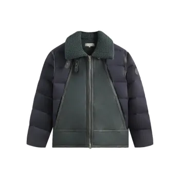 KITH Arden Bonded Microsuede Combo Jacket