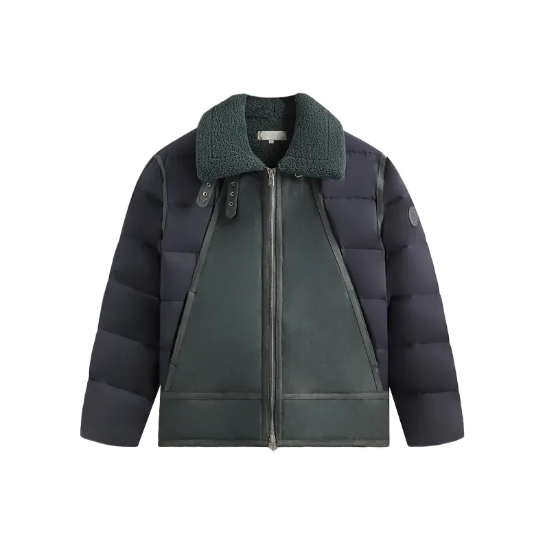 KITH Arden Bonded Microsuede Combo Jacket-0