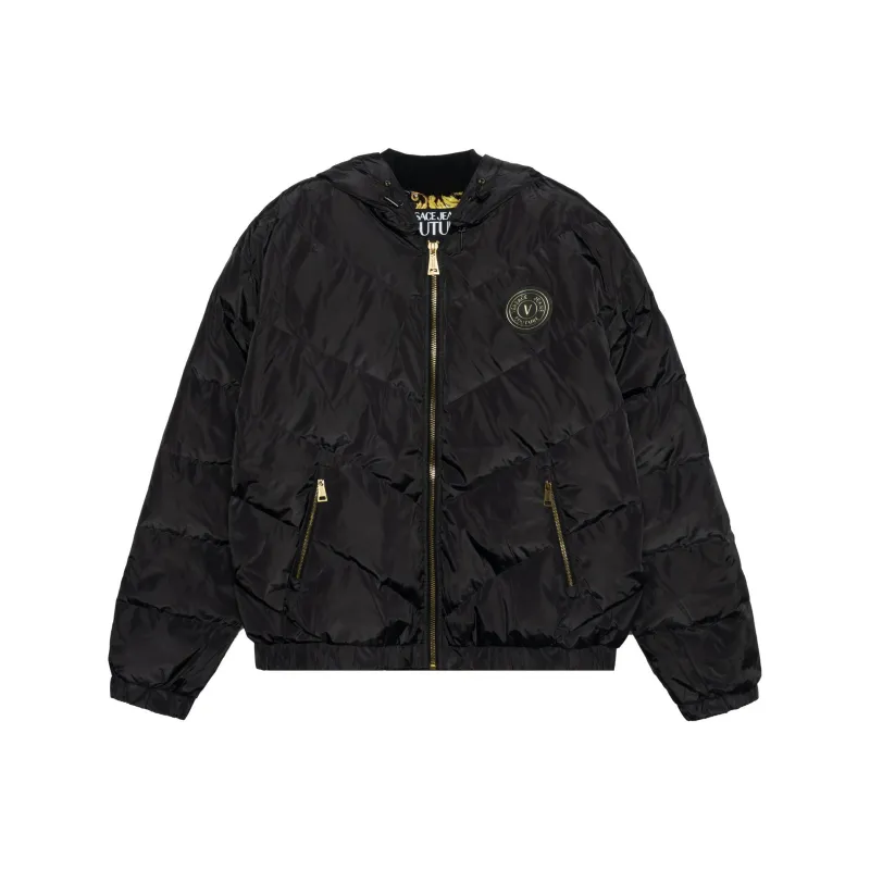 VERSACE JEANS COUTURE SS23 Down Jacket Men's Black-0