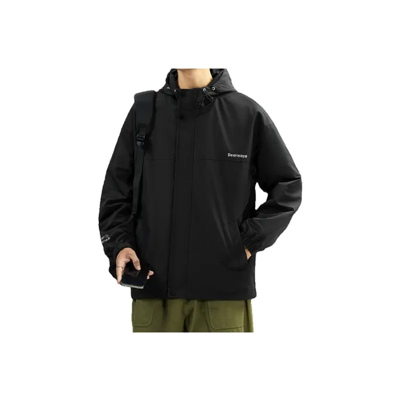 DEERWAY Jackets Men Black-0