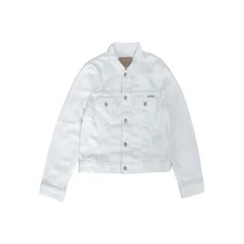 CALVIN KLEIN Denim Jacket Men's White