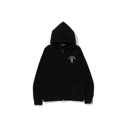 A BATHING APE Over Print Full Zip Hoodie
