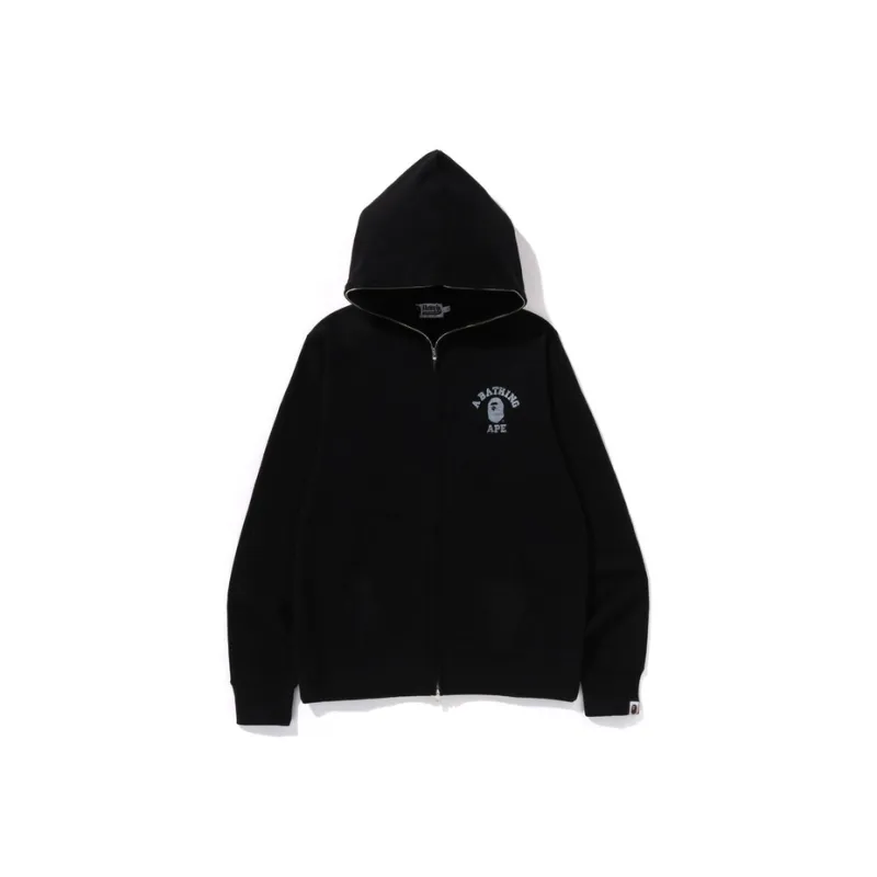 A BATHING APE ® Logo Print Hoodie-0