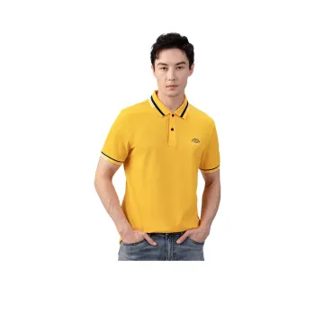 GOOD LUCK GLADIUS Polo Shirt Men's Medium Yellow