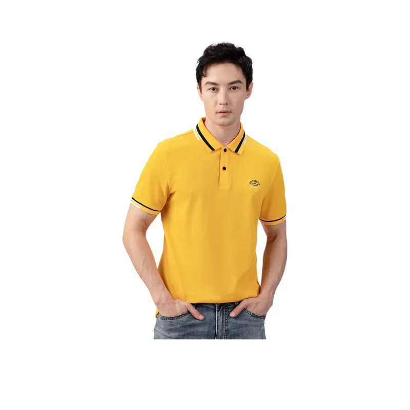 GOOD LUCK GLADIUS Polo Shirt Men's Medium Yellow-0