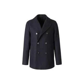 Loro Piana Coats Men Black