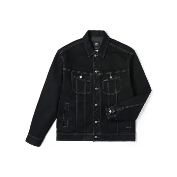 Lee Denim Jackets Men Black