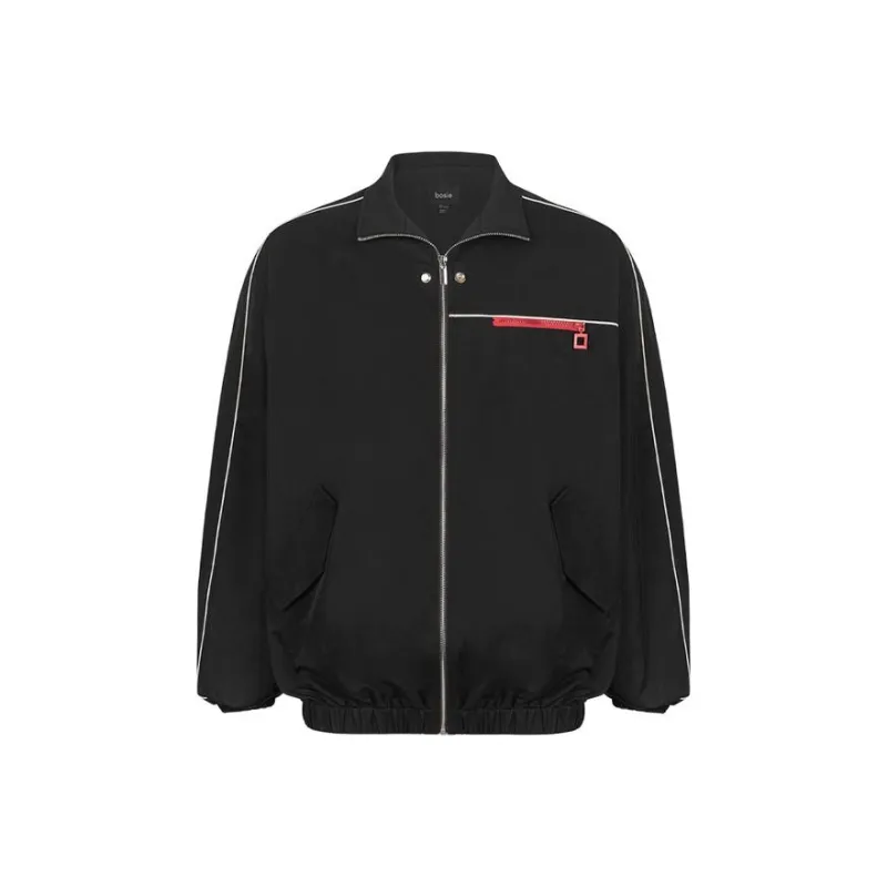 Bosieagender Jackets Unisex Black-0
