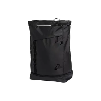 Asics Polyester Backpack Unisex Black