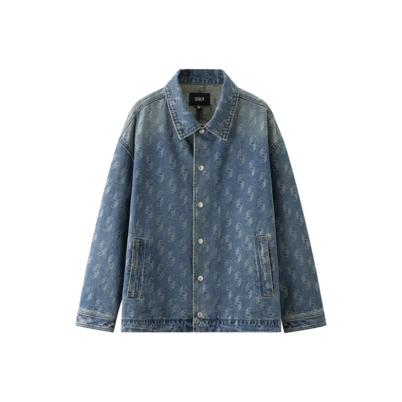 SEM/R Denim Jackets Men-0