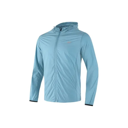 Skechers Breathable Quick Dry Cooling Sun Protection Clothing Men's Off Adriatic Blue