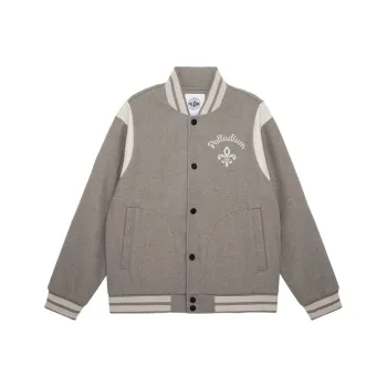 Palladium Baseball Jacket Men's Flint Gray